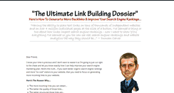 Desktop Screenshot of linkbuildingdossier.com